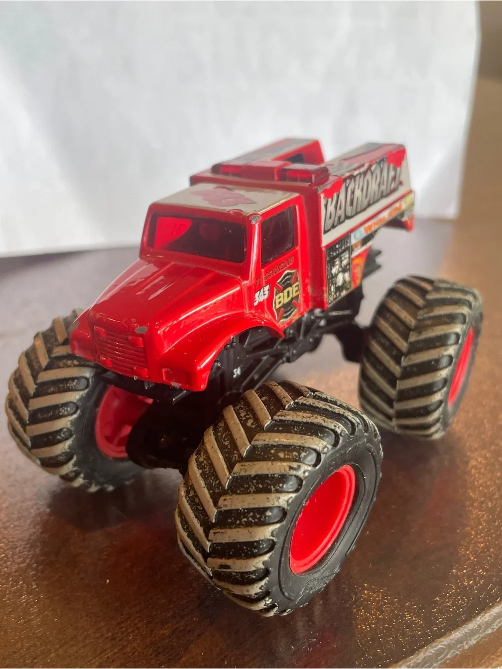 Hot Wheels Monster Jam BACKDRAFT Diecast Monster Truck 1:64 Scale